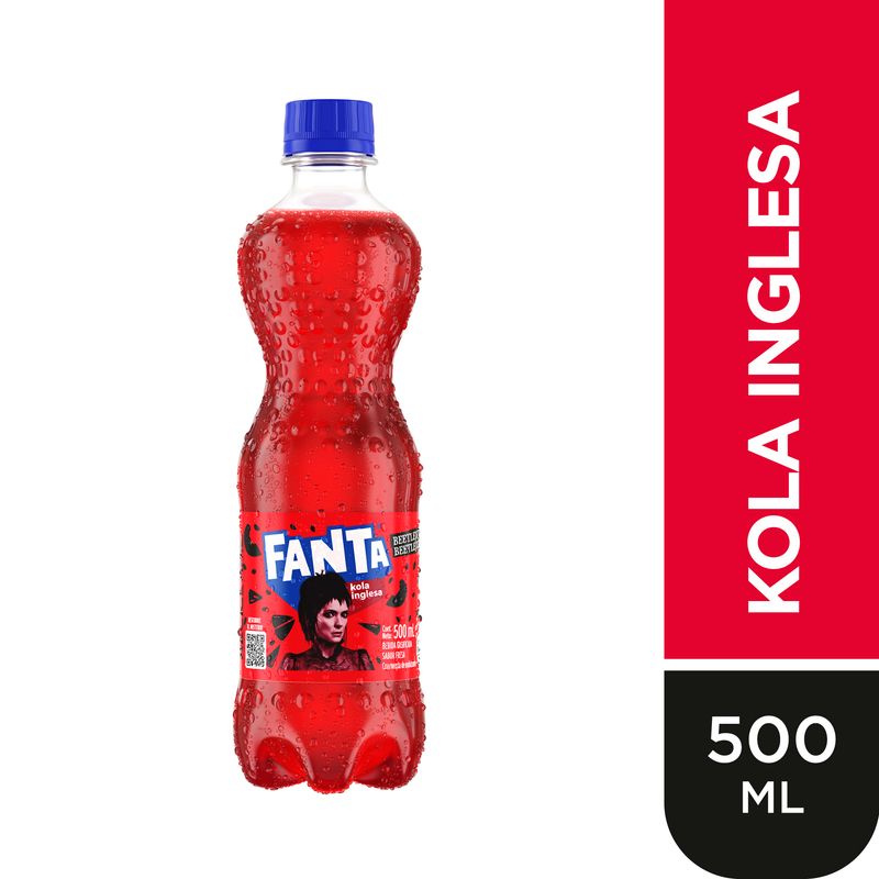FANTA - Gaseosa Fanta Sabor Kola Inglesa 500 mL