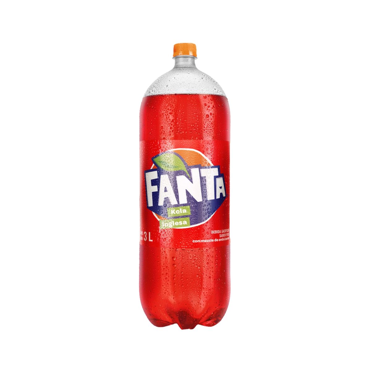FANTA - Gaseosa Fanta Kola Inglesa Botella 3 L