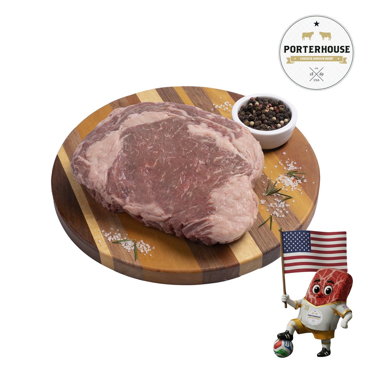 PORTERHOUSE - Bife Ancho Porterhouse