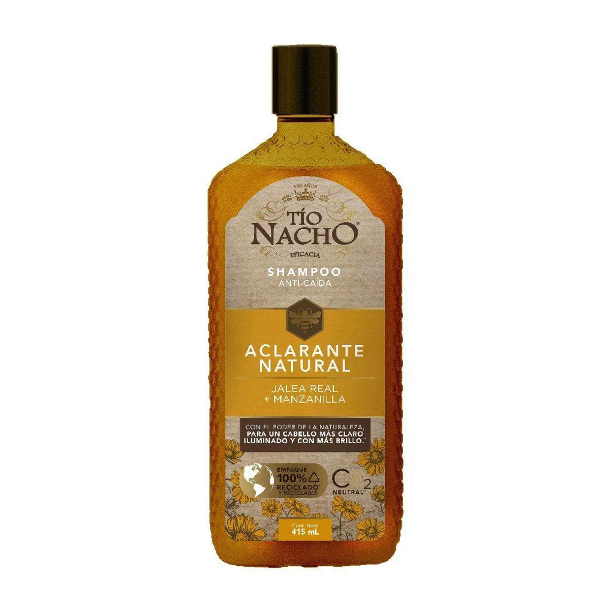TIO NACHO - Shampoo Tio Nacho Anticaída Aclarante Botella 415 mL