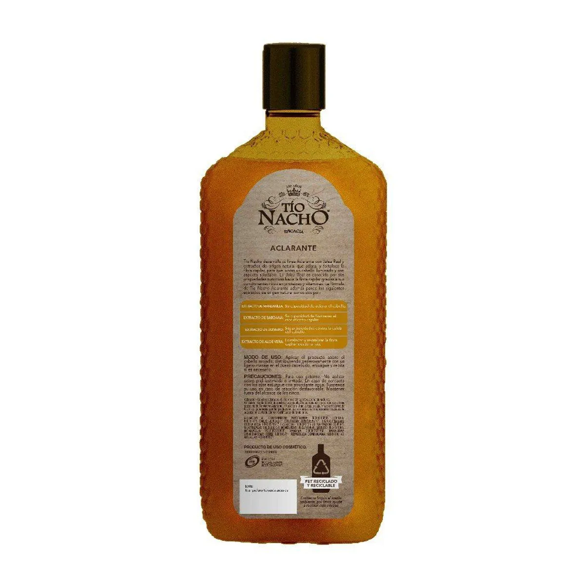 TIO NACHO - Shampoo Tio Nacho Anticaída Aclarante Botella 415 mL