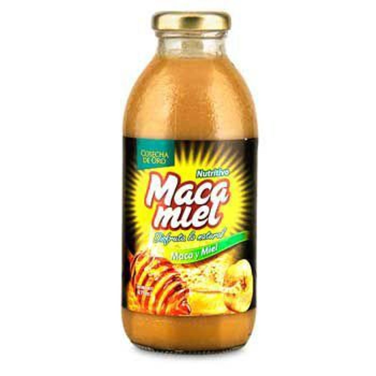 COSECHA DE ORO - Bebida Cosecha de Oro Maca Miel Botella 475 mL