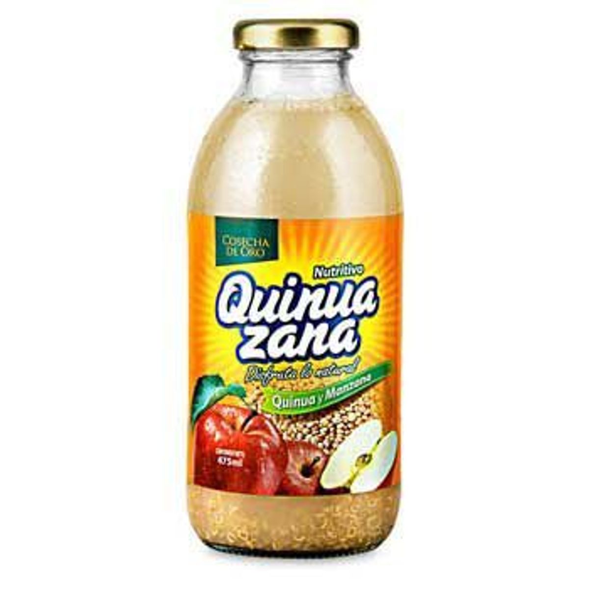 COSECHA DE ORO - Bebida Coseche de Oro Quinuazana Botella 475 mL