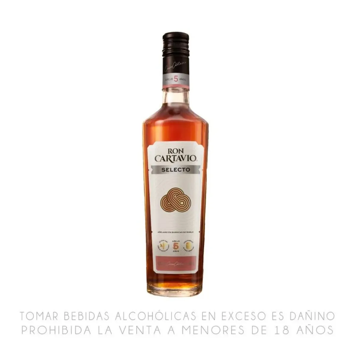 CARTAVIO - Ron Cartavio Selecto 5 Años Botella 750 mL