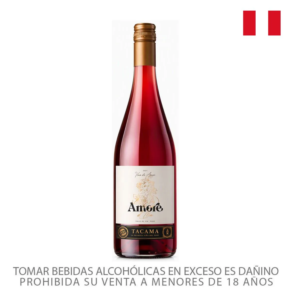 TACAMA - Vino Tacama Amor de Ica Botella 750 mL