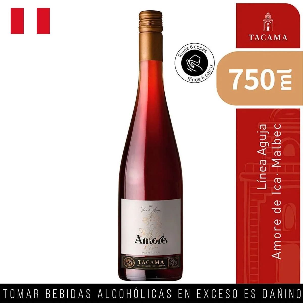 TACAMA - Vino Tacama Amor de Ica Botella 750 mL
