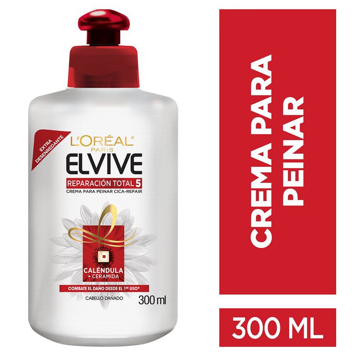 ELVIVE - Crema para Peinar Elvive Reparación Total 5 Envase 300 mL
