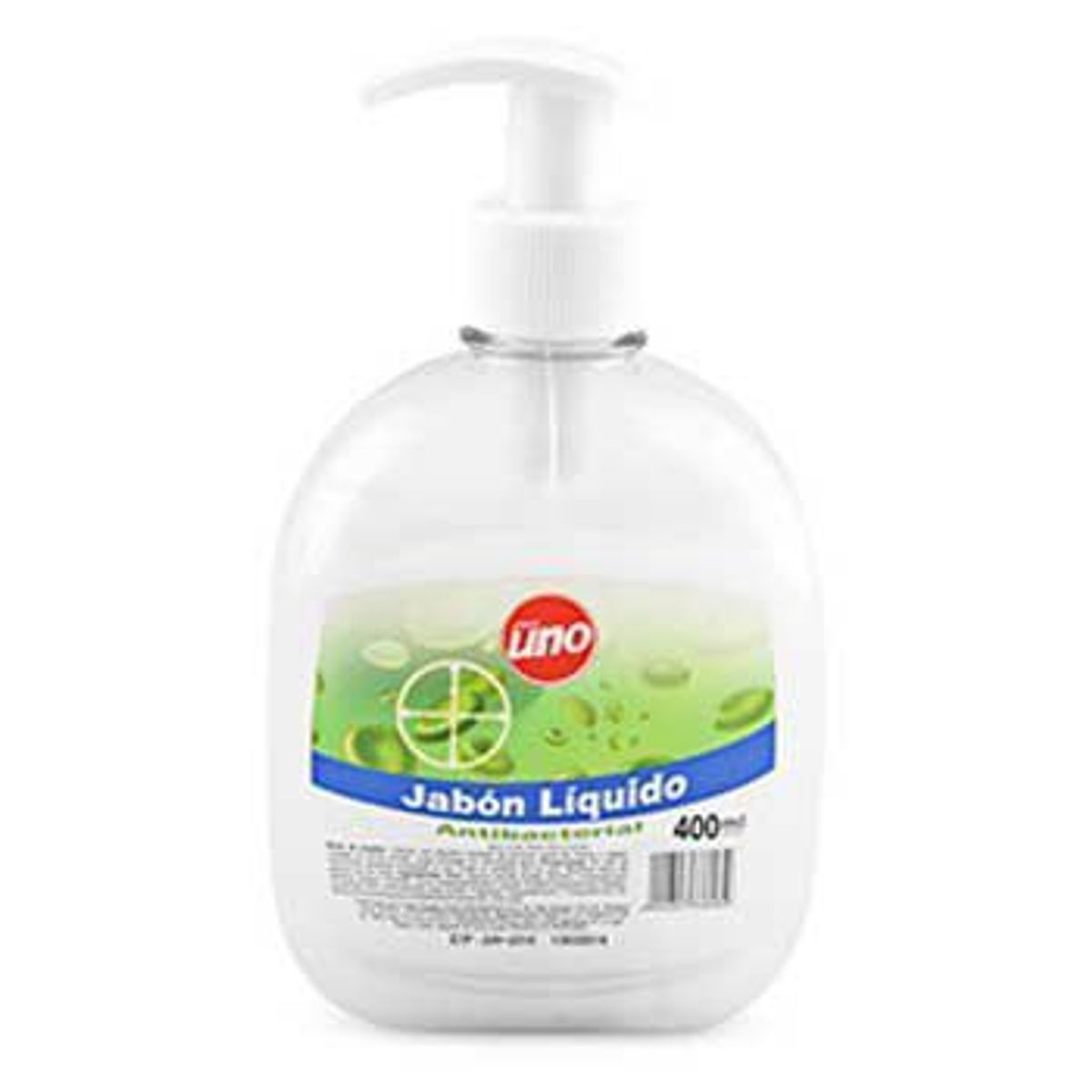 PRECIO UNO - Jabón Líquido Antibacterial Precio Uno Envase 400 mL