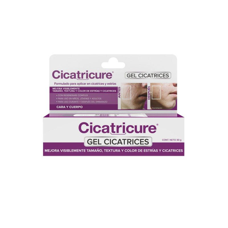 CICATRICURE - Cicatricure Gel Desvanecedor de Cicatrices y Estrías 30 g