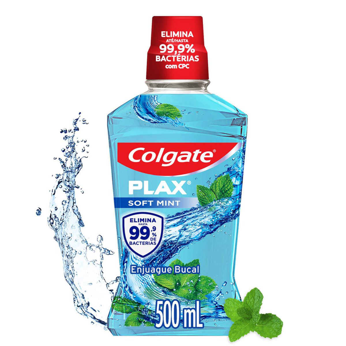 COLGATE - Enjuague Bucal Colgate Plax Soft Mint Botella 500 mL