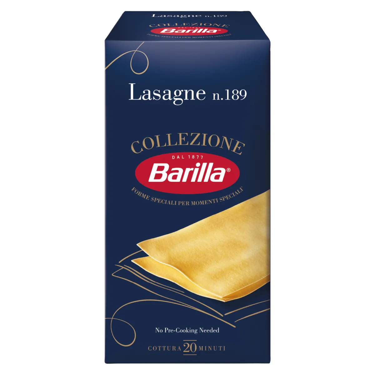 BARILLA - Fideo Lasagne Bolognesi Barilla Caja 500 g
