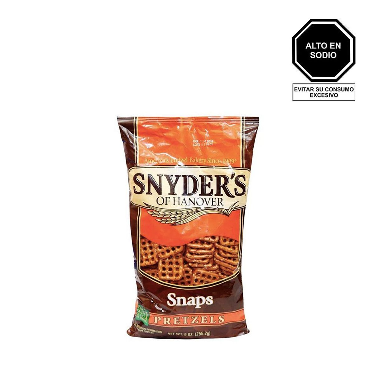 SNYDERS - Snack Pretzel Snaps Snyders 255 g
