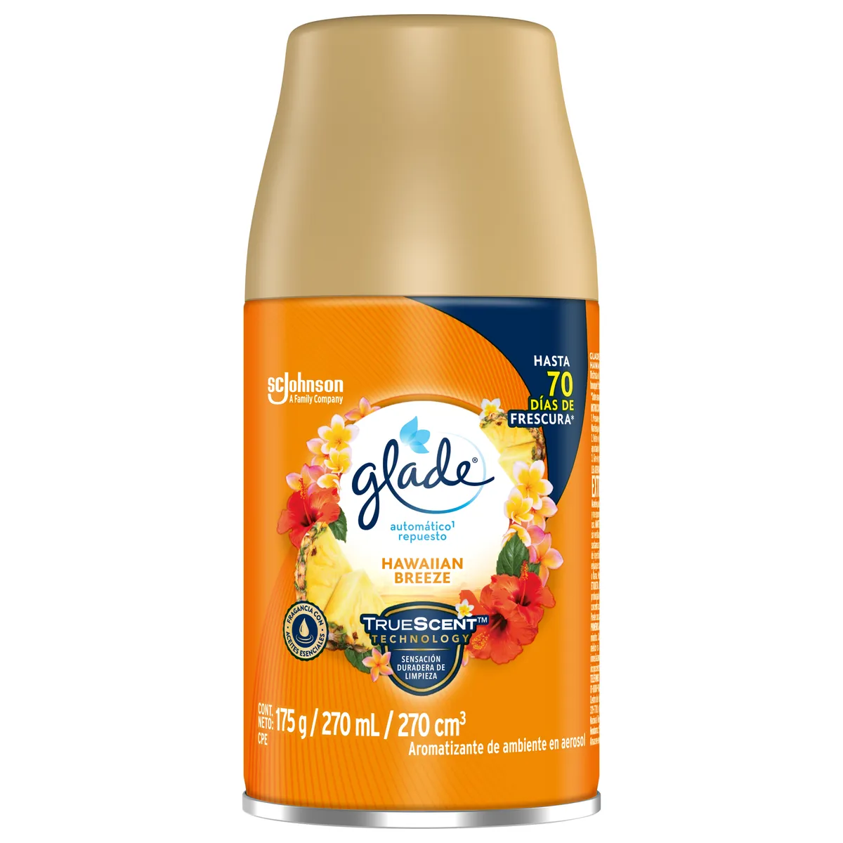 GLADE - Repuesto Automático Glade Hawaiian Breeze Lata 175 g