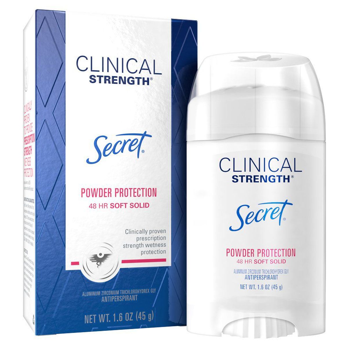 SECRET - Desodorante Secret Clinical Powder Protect Envase 47 mL