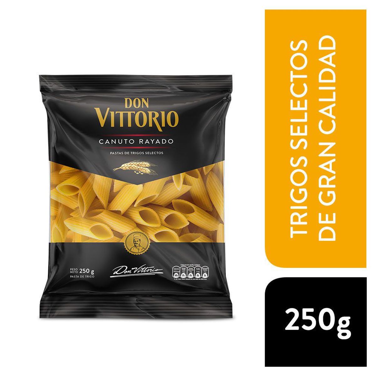 DON VITTORIO - Fideo Canuto Rayado Don Vittorio 250 g