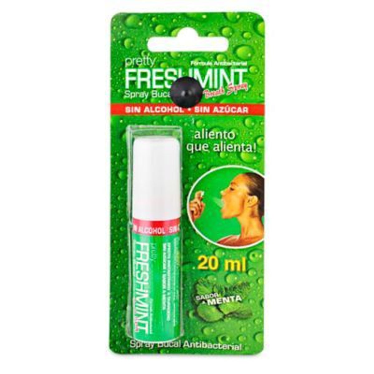 PRETTE - Spray Bucal Prette Freshmint Envase 20 mL