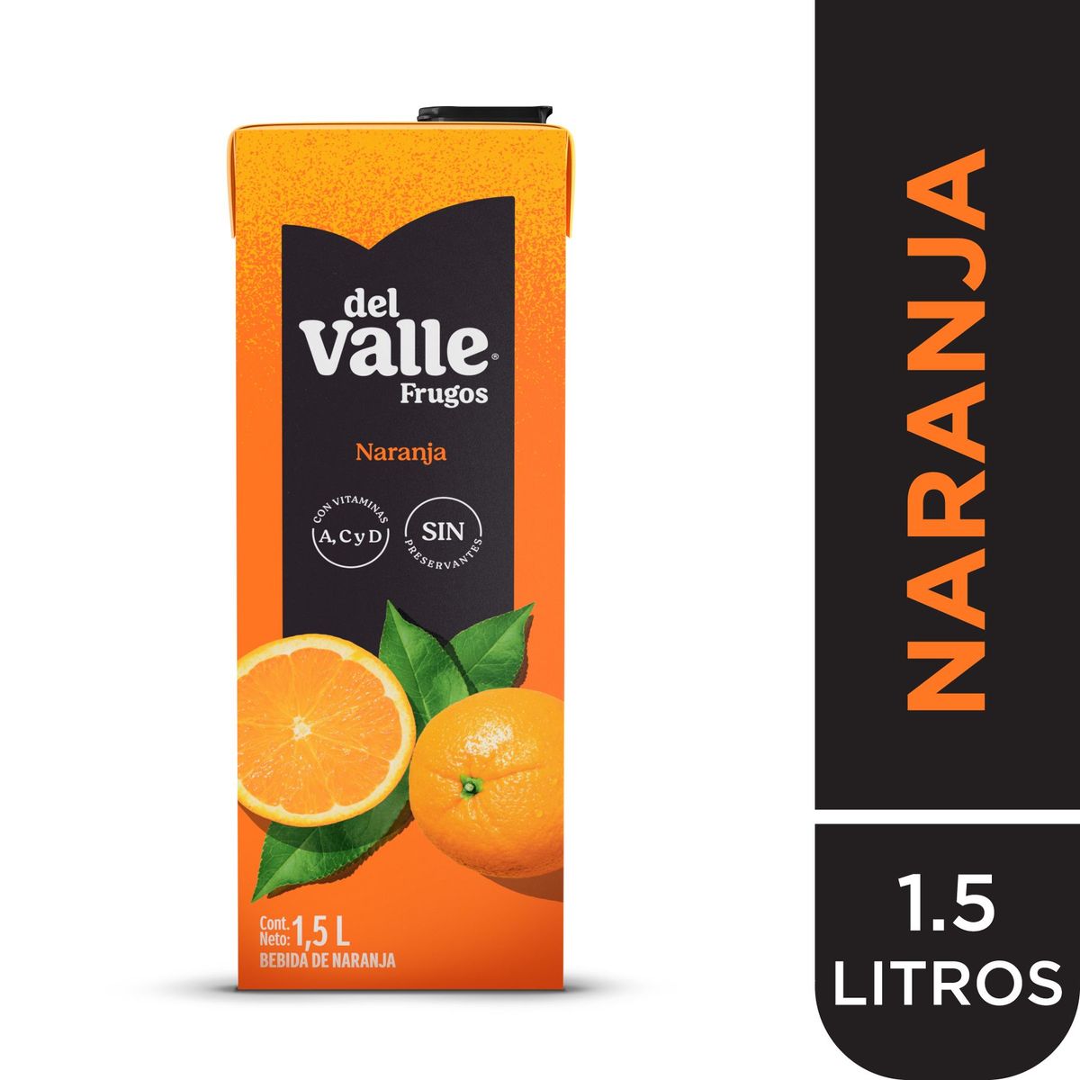 FRUGOS - Bebida Frugos Naranja Caja 1.5 L