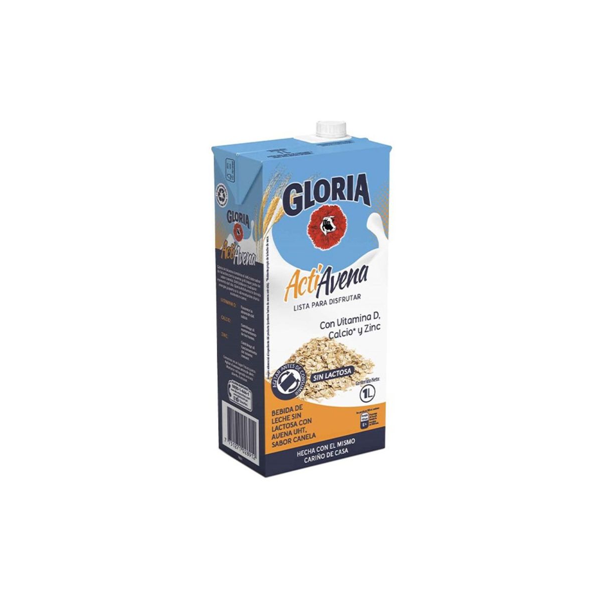 GLORIA - Leche Actiavena Gloria UHT Tetra Pack Caja 1 L