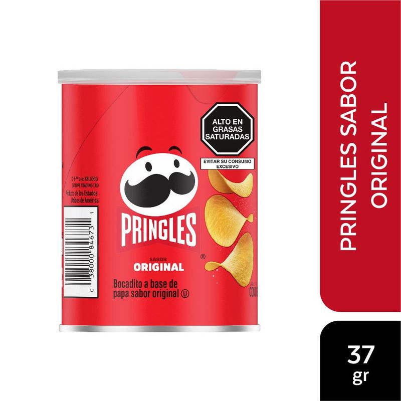 PRINGLES - Papas Fritas Sabor Original Pringles 37 g