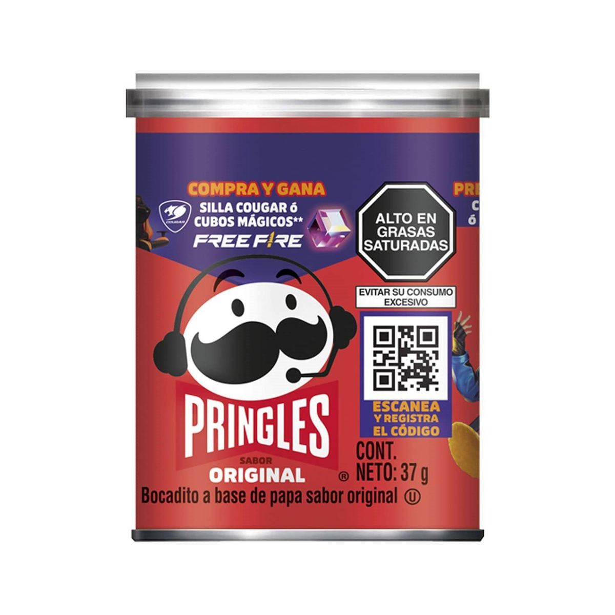 PRINGLES - Papas Fritas Sabor Original Pringles 37 g