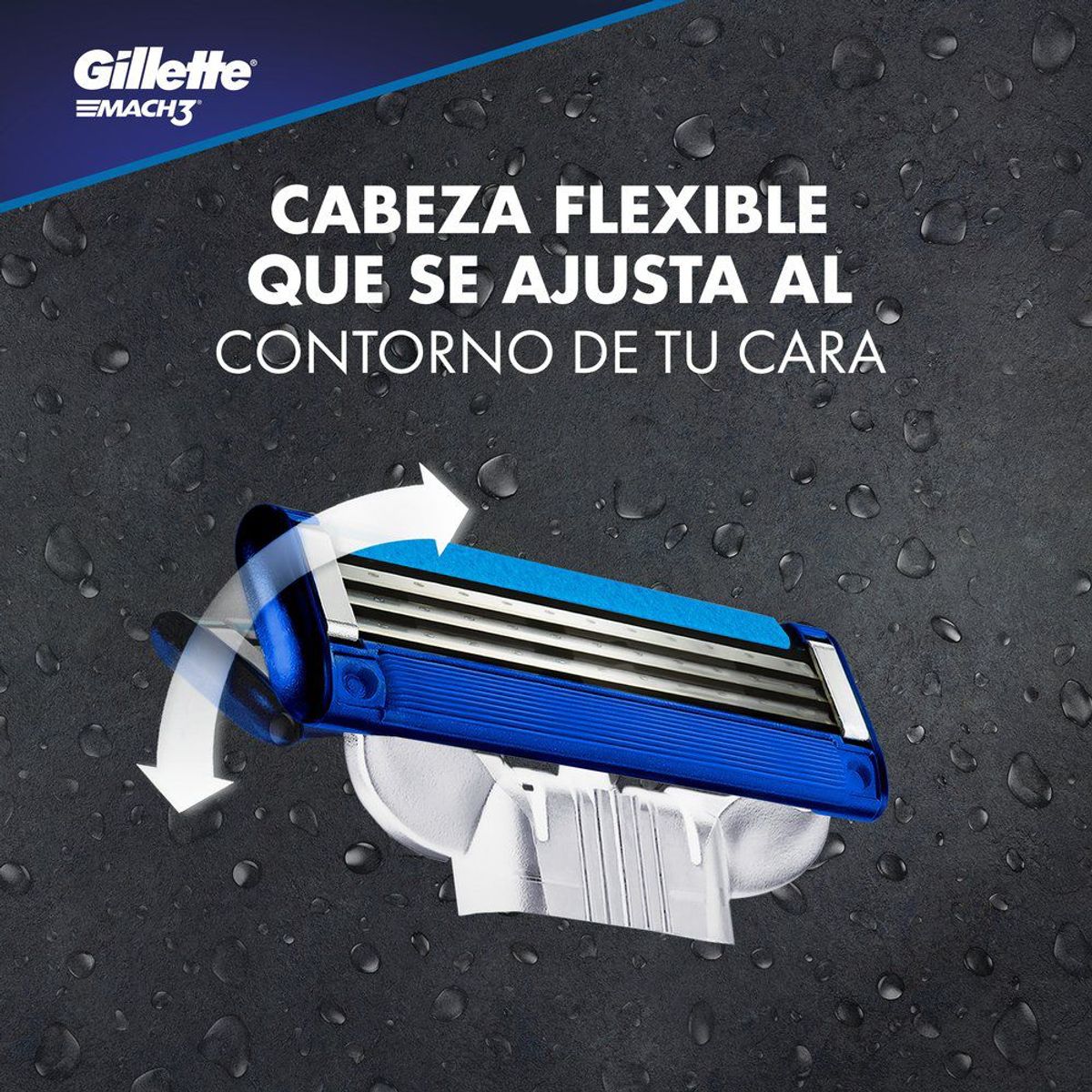 GILLETTE - Máquina de Afeitar Gillete Mach3 Turbo