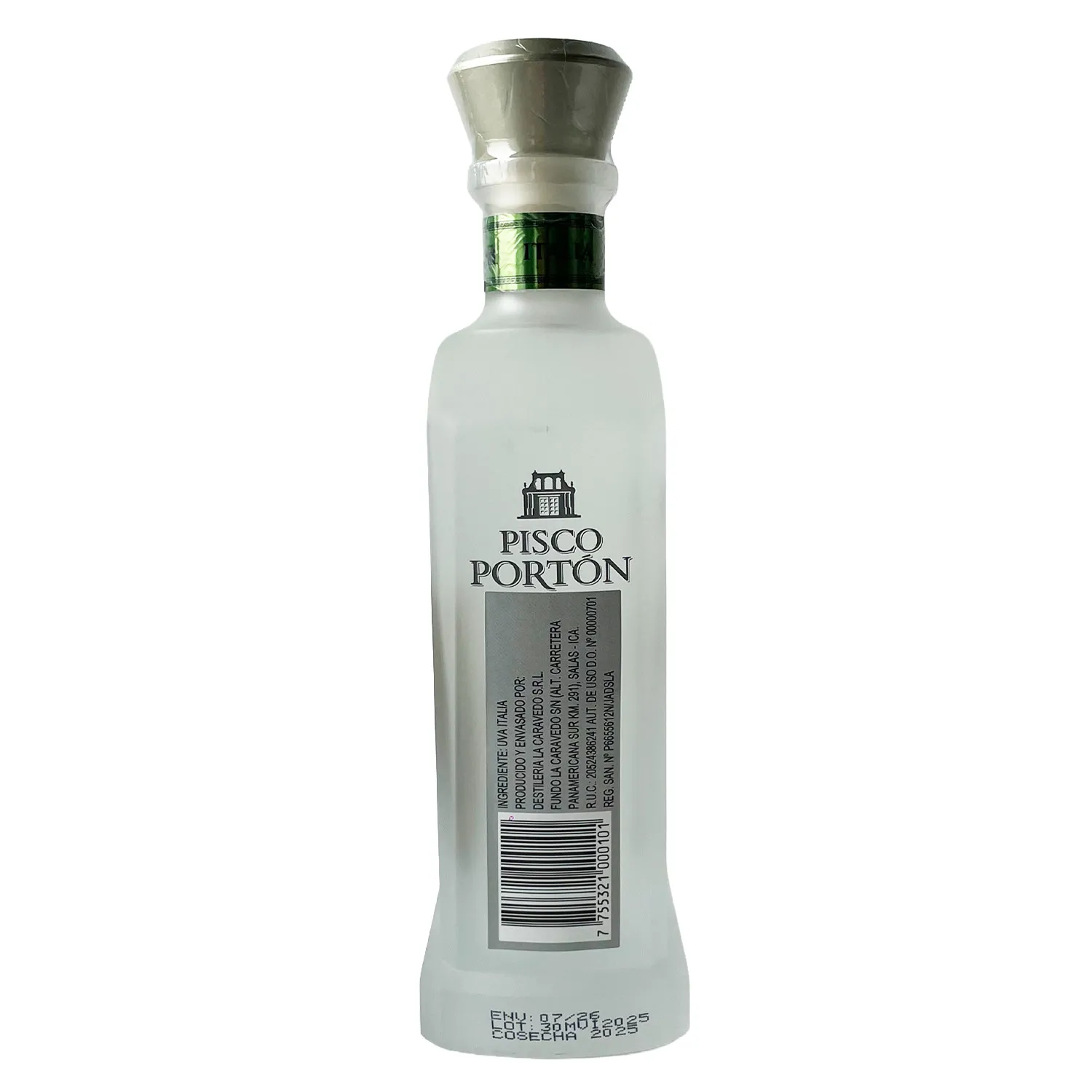 Pisco Mosto Verde Italia Portón Botella 750 mL | Tottus Perú