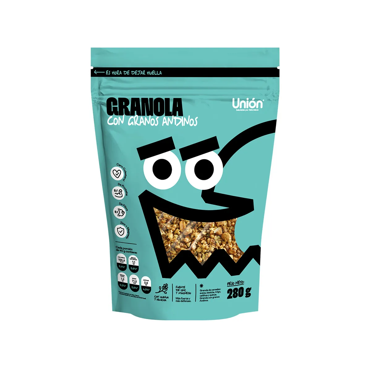 UNION - Granola Unión con Granos Andino Bolsa 280 g