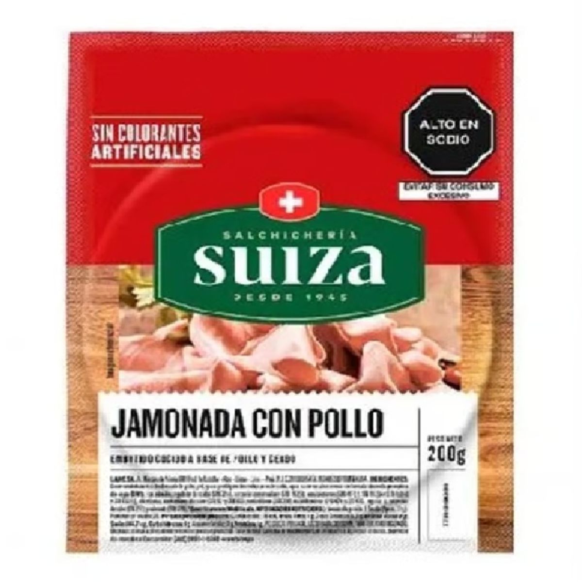SUIZA - Jamonada de Pollo Suiza Empaque 200 g