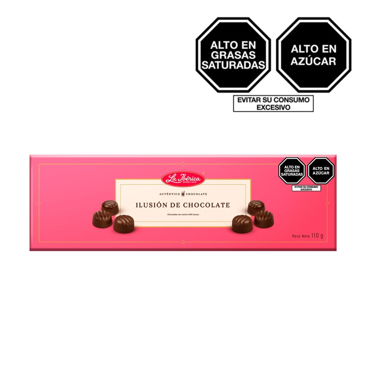 LA IBERICA - Ilusión de Chocolate La Ibérica Caja 110 g