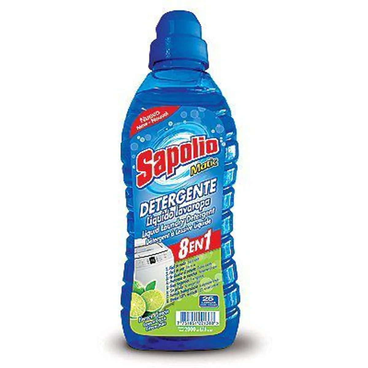 SAPOLIO - Detergente Líquido Sapolio Limón Envase 2 L