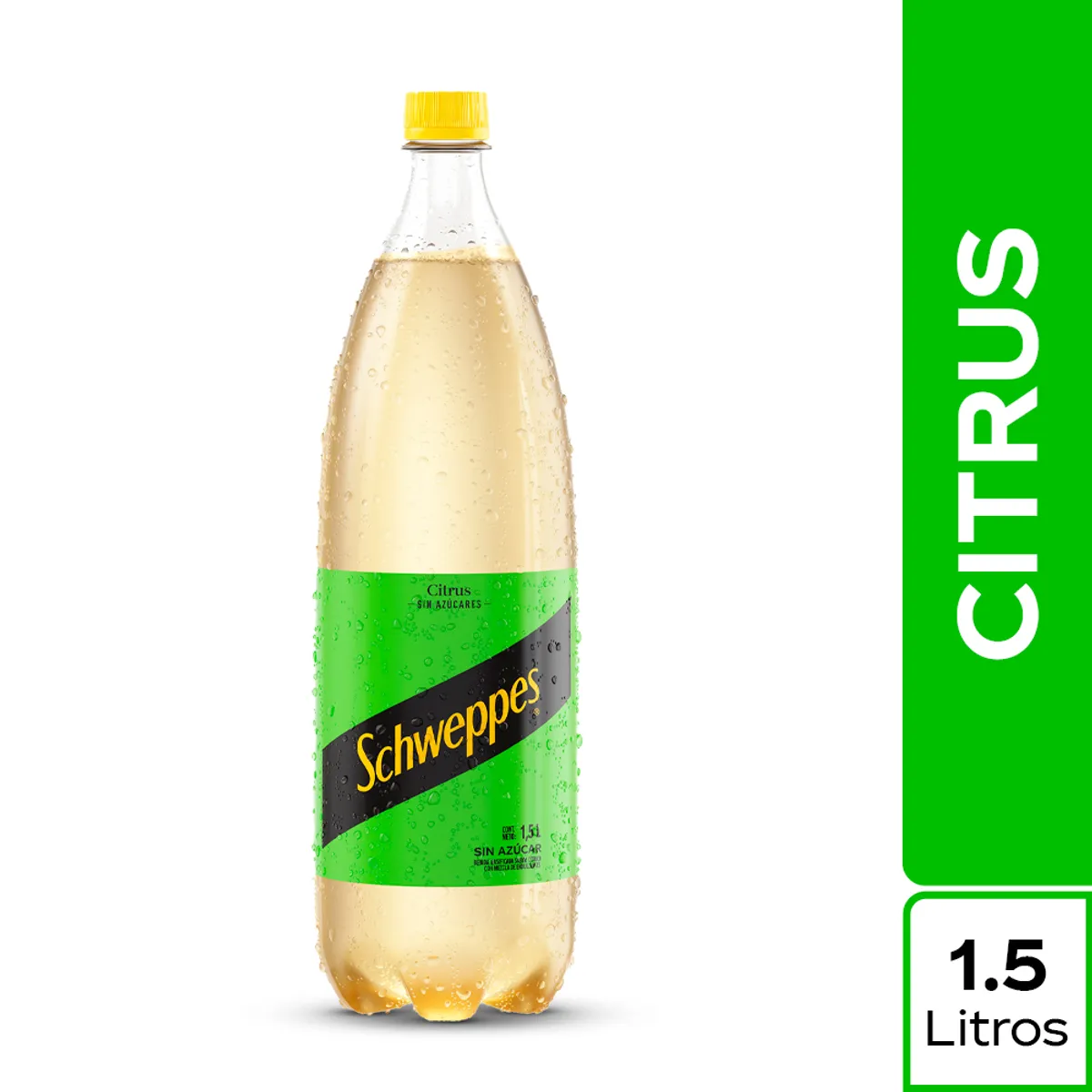 SCHWEPPES - Ginger Ale Schweppes Citrus Botella 1.5 L