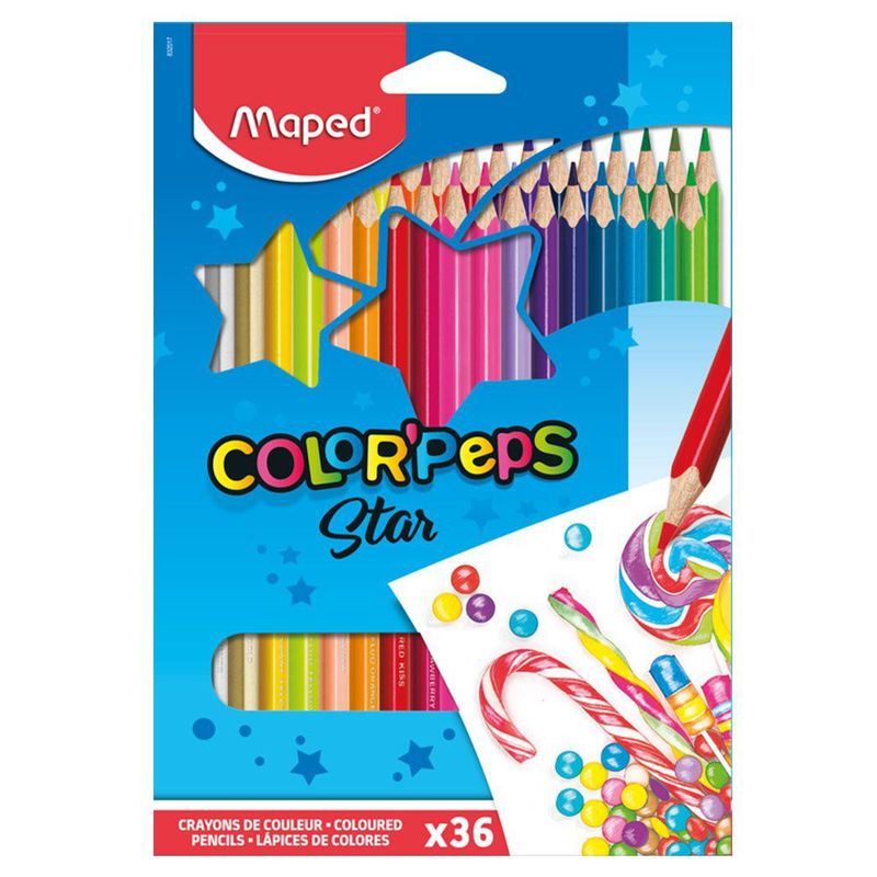 MAPED - Colores Maped Caja 36 Und