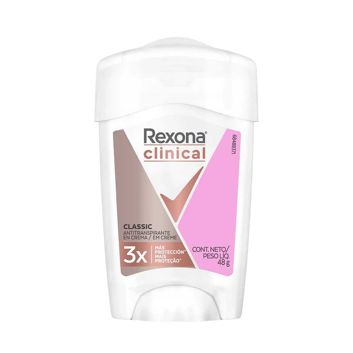 REXONA - Antitranspirante en Crema Rexona Women Clinical Caja 48 g
