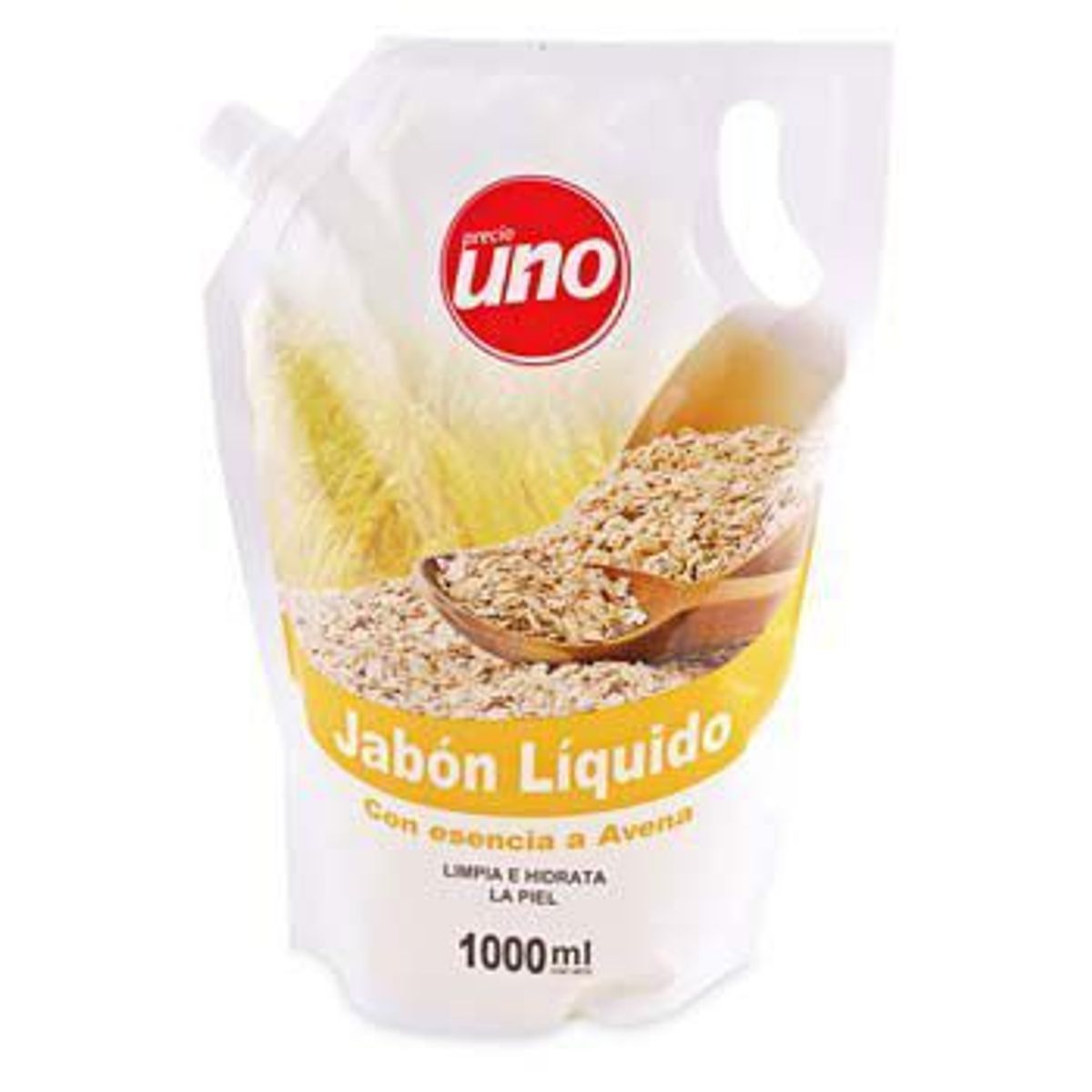 PRECIO UNO - Jabón Líquido Avena Precio Uno Doypack 1 L