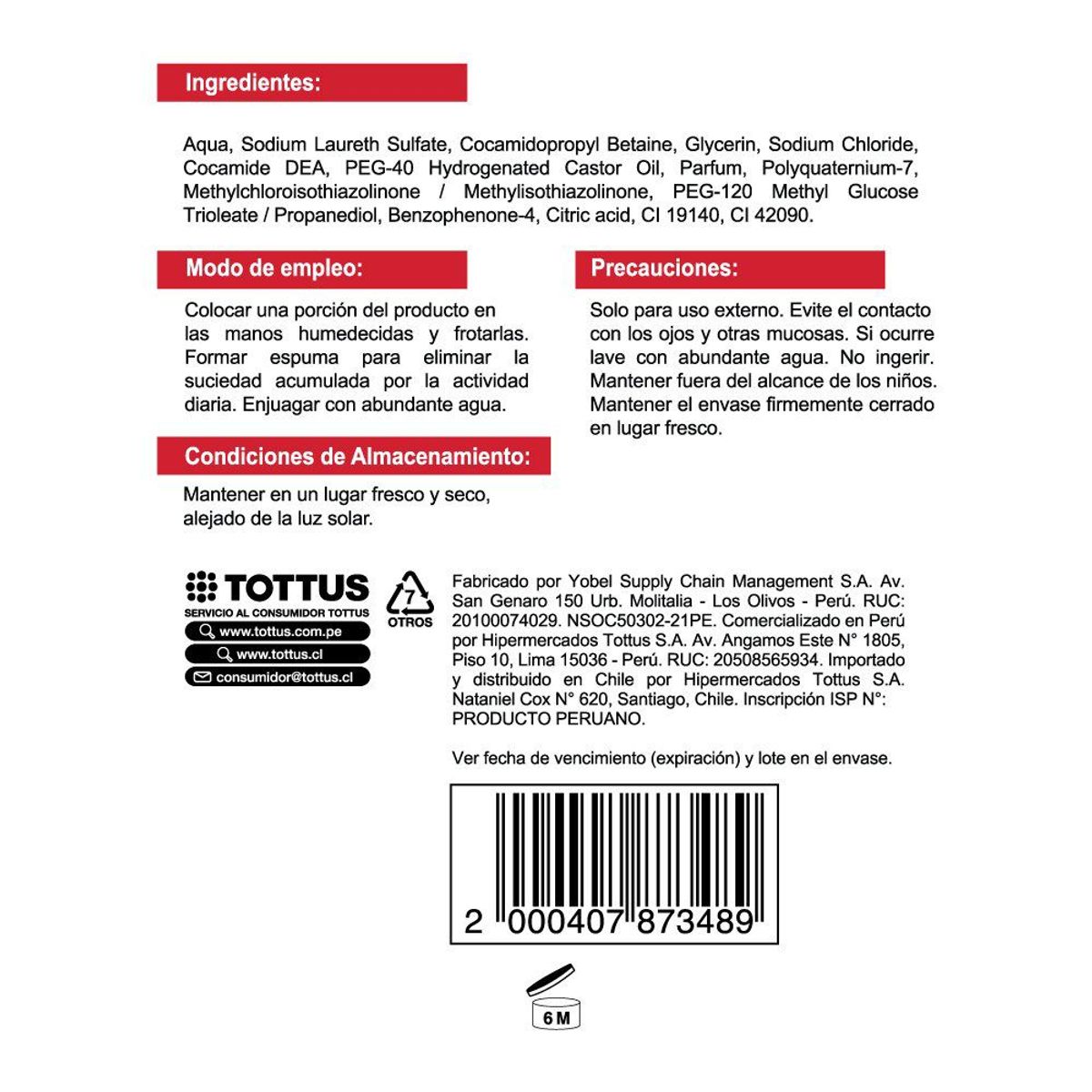 PRECIO UNO - Jabón Líquido Aloe Vera Precio Uno Doypack 1 L