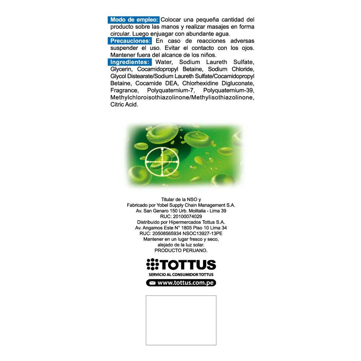 PRECIO UNO - Jabón Líquido Antibacterial Precio Uno Doypack 1 L