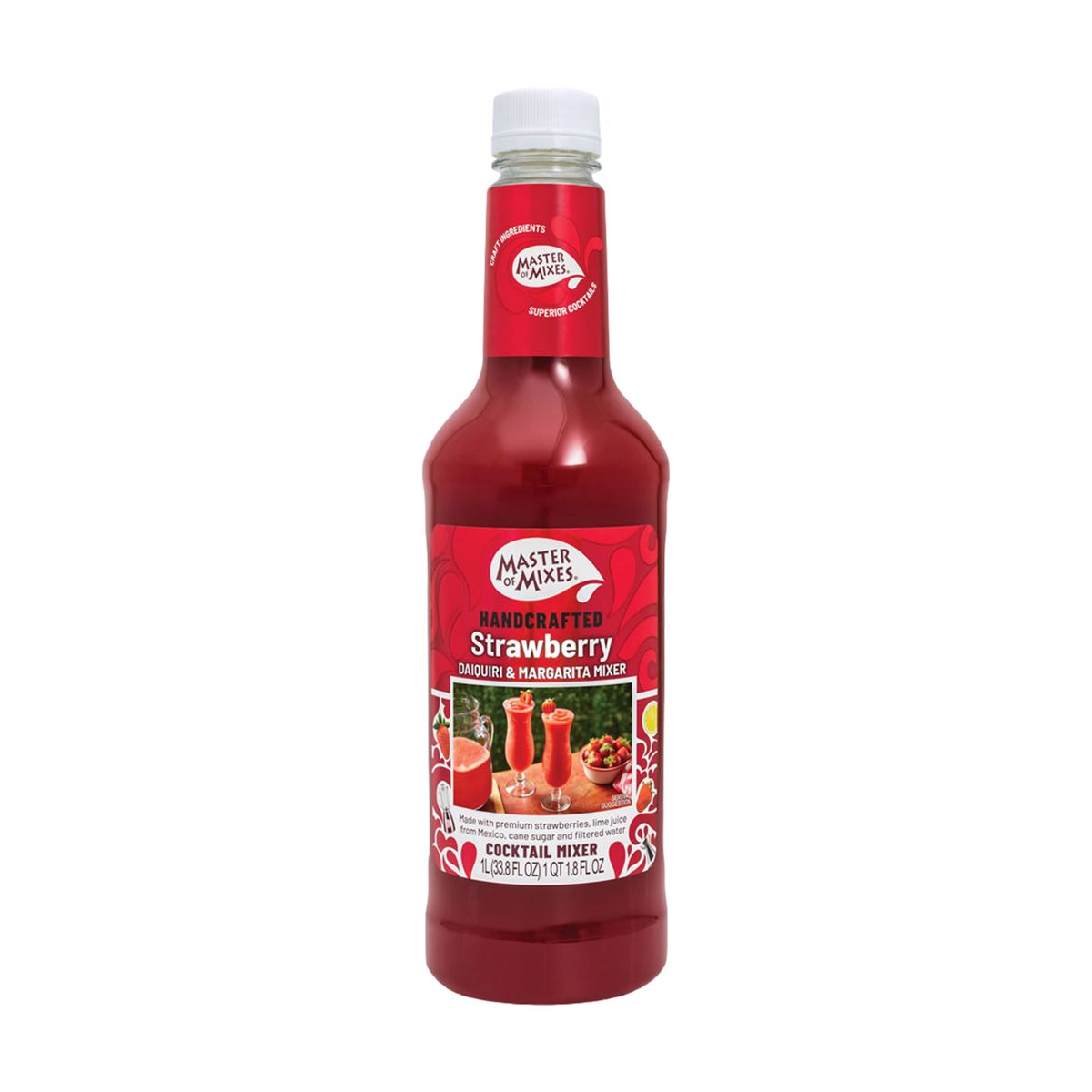 MASTER OF MIXES - Daiquiri Margarita Master of Mixes Strawberry Botella 1 L