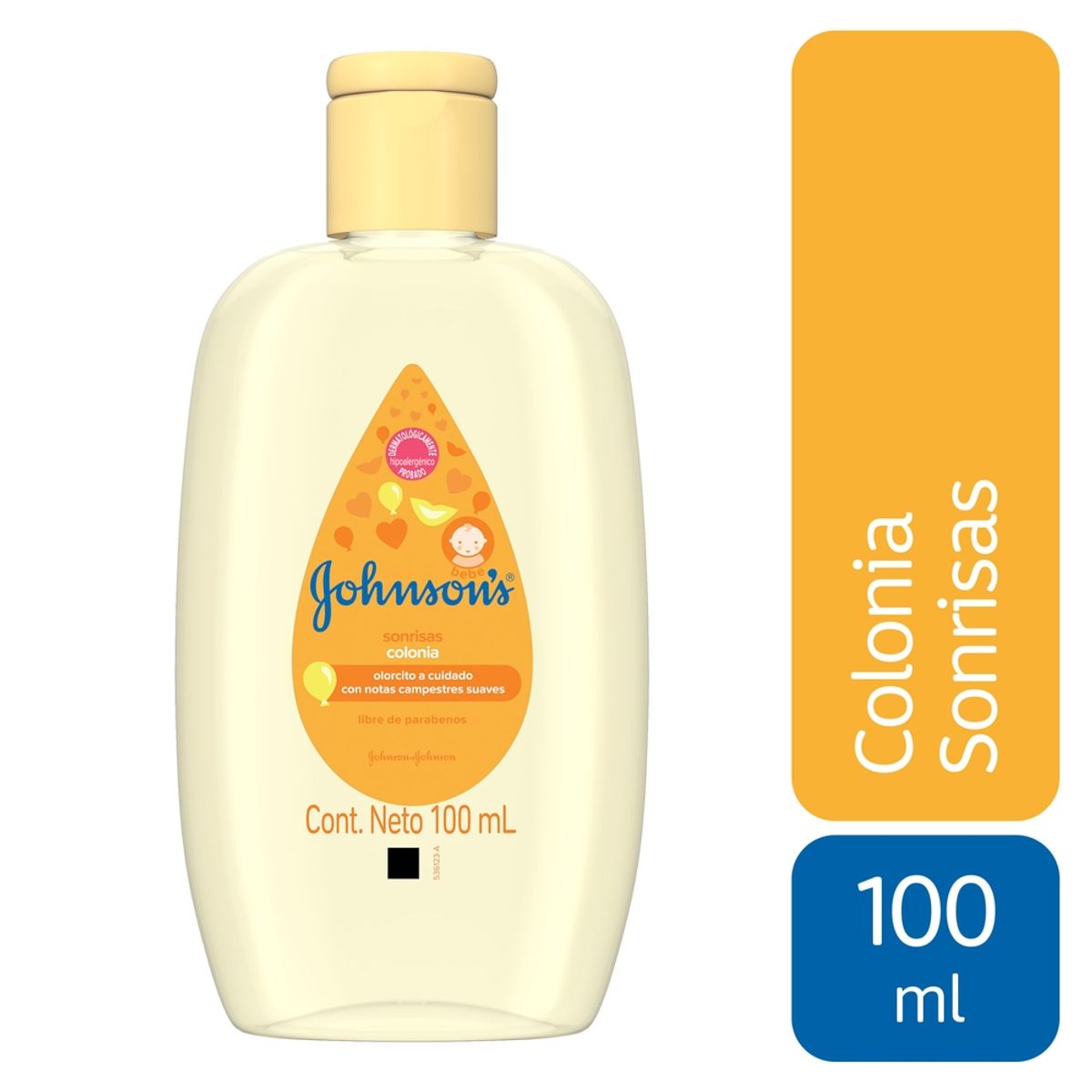 JOHNSONS BABY - Colonia Bebé Johnsons Sonrisas Botella 100 mL
