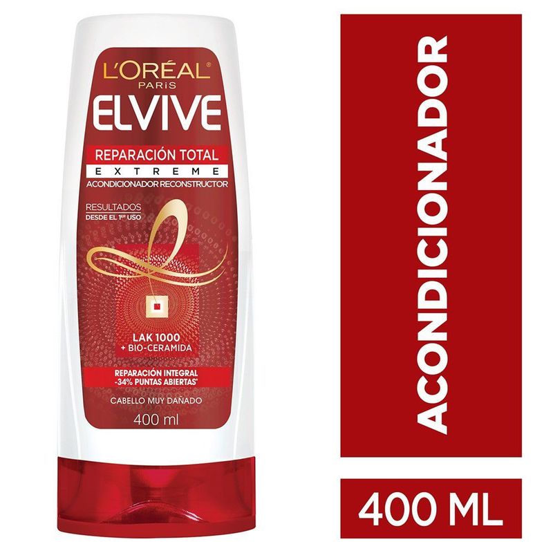 ELVIVE - Acondicionador Extreme para Cabello Muy Dañado Elvive 400 mL