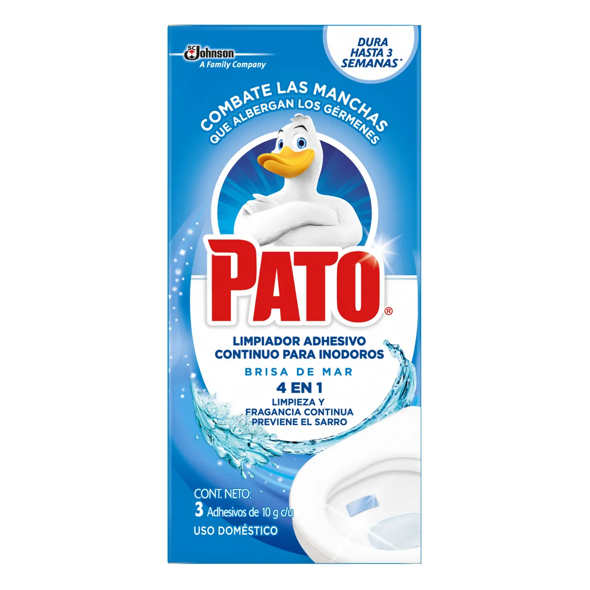 PATO - Pastilla Inodoros Pato Brisa de Mar Caja 3 Und