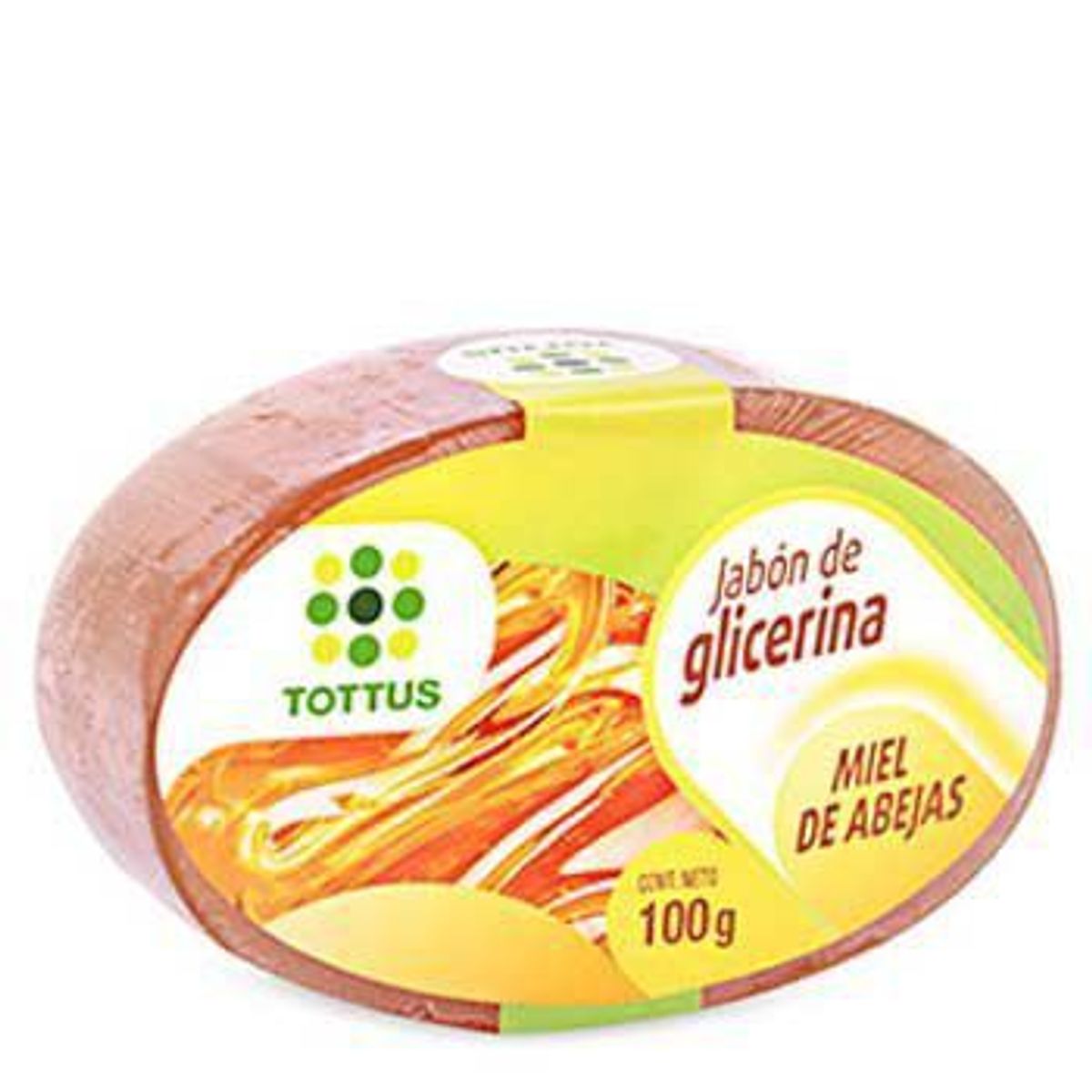 TOTTUS - Jabón de Glicerina Tottus Miel de Abeja Empaque 100 g