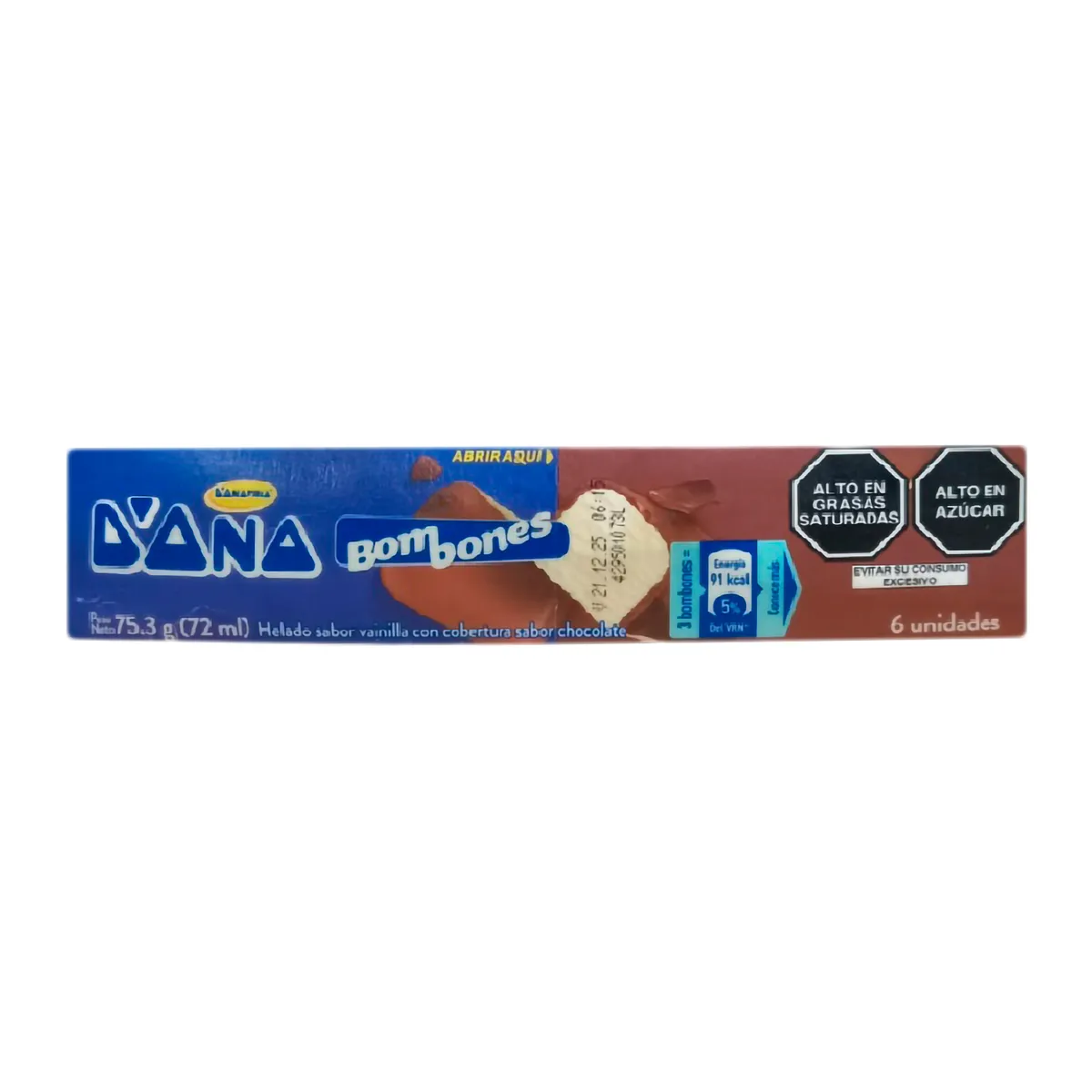 DONOFRIO - Helado Donofrio Bombones Caja 72 mL