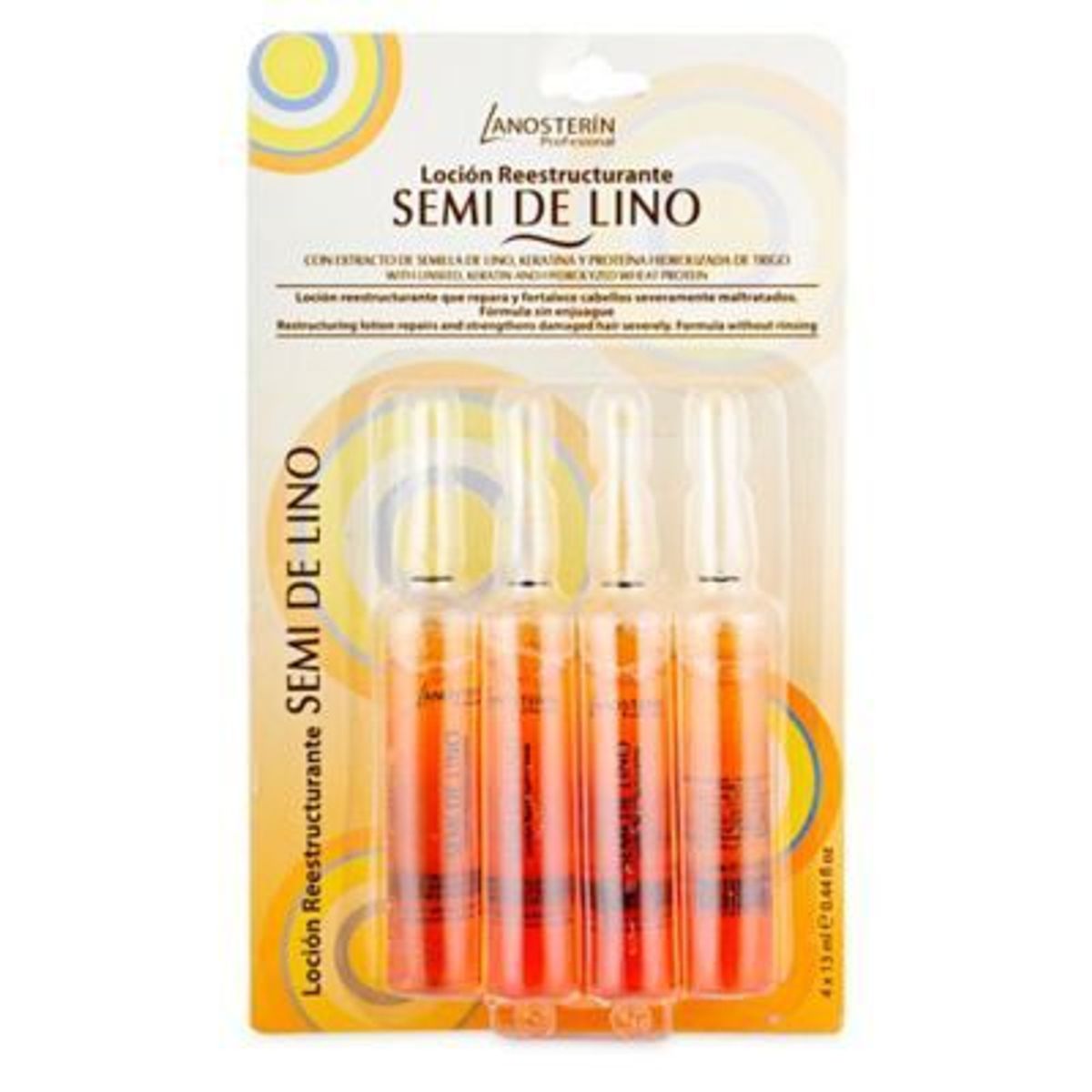 LANOSTERIN - Loción Reestructurante Lanosterin Ampollas Empaque 4 Und