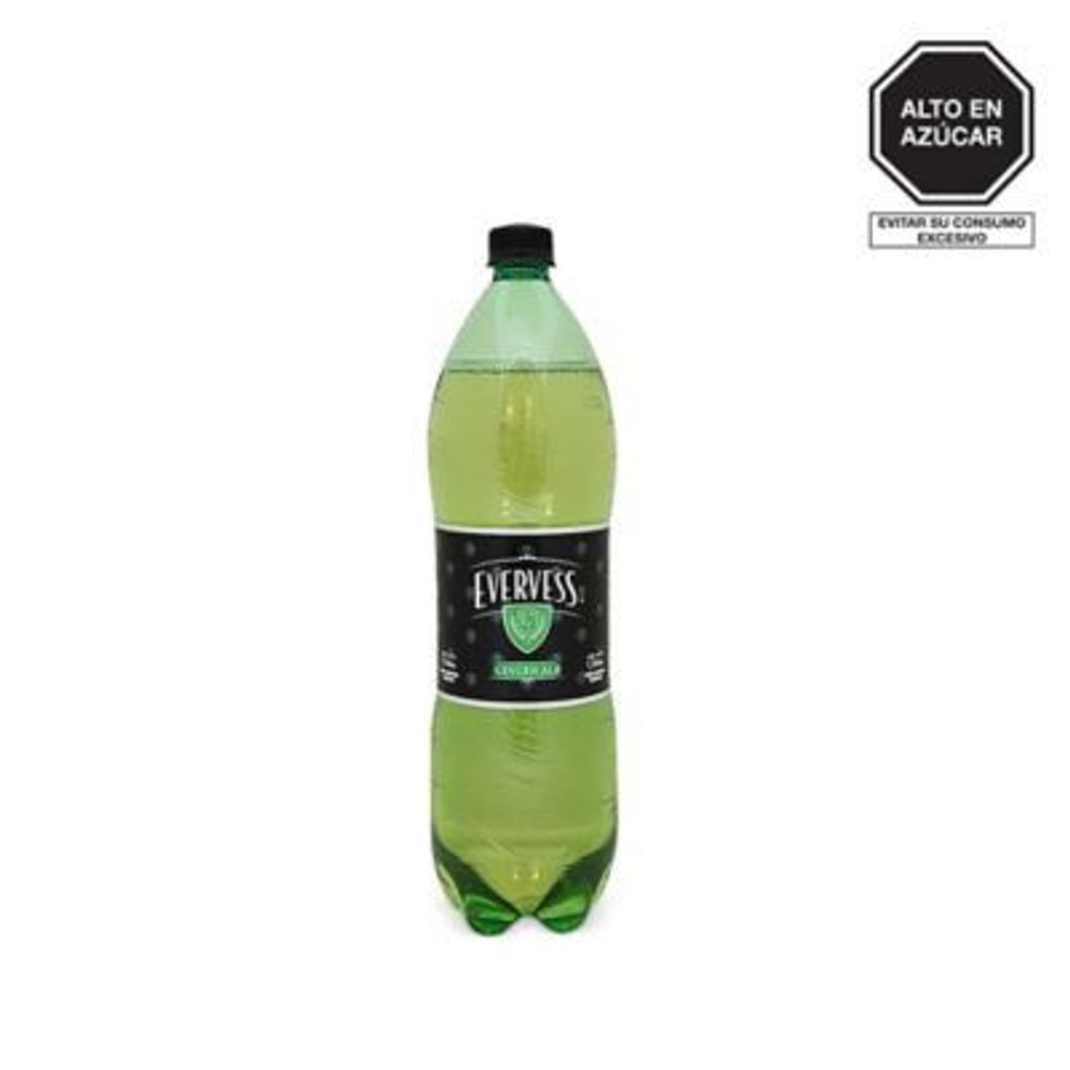 EVERVESS - Gaseosa Evervess Ginger Ale Botella 1.5 L