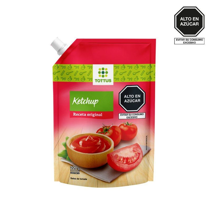 TOTTUS - Ketchup Tottus Doypack 220 g