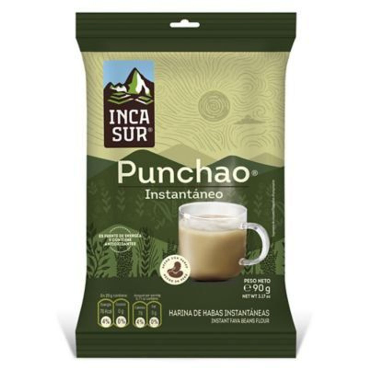 PUNCHAO - Harina de Habas Punchao Instantánea Bolsa 90 g
