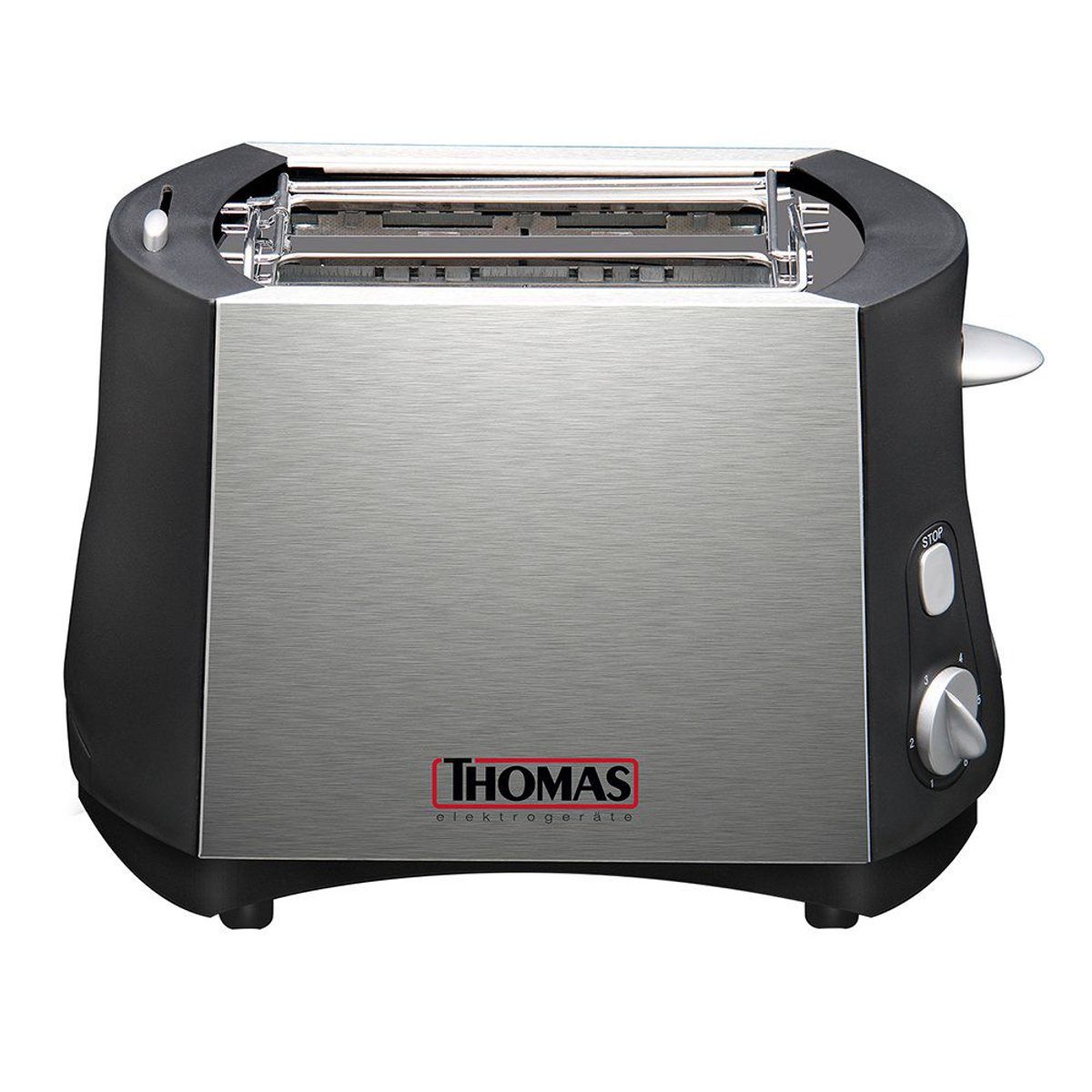 THOMAS - Tostadora Acerada de 2 Panes