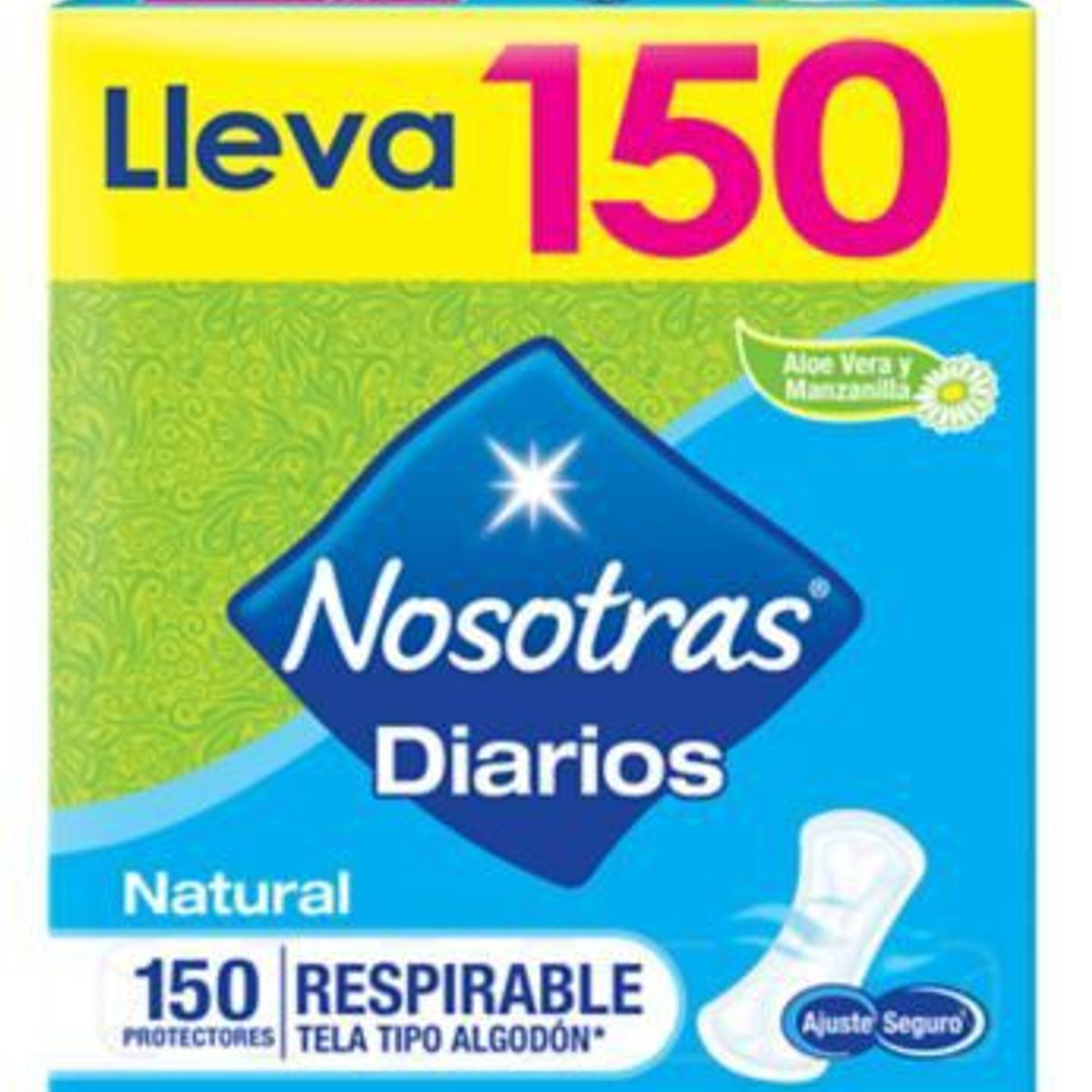 NOSOTRAS - Protectores Diarios Nosotras Respirables Empaque 150 Und