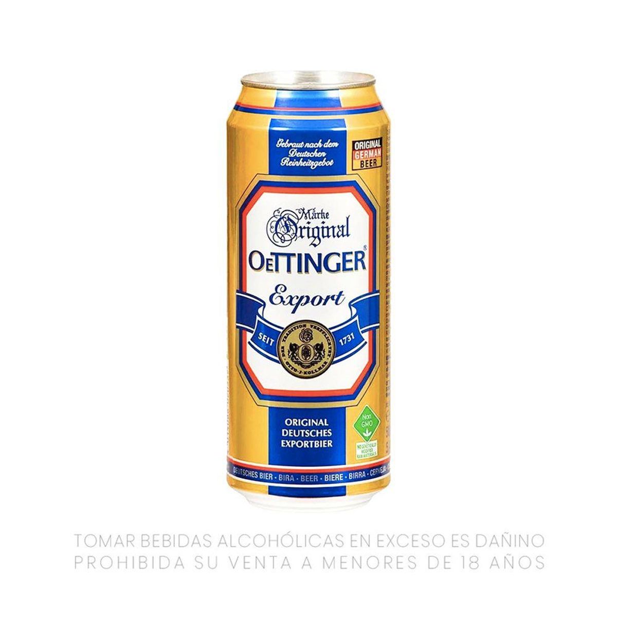  - Cerveza Oettinger Export Lata 500 mL