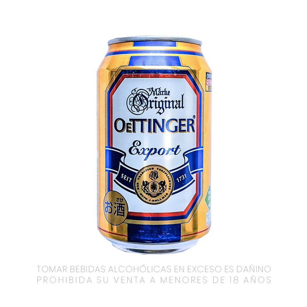 OETTINGER - Cerveza Oettinger Export Lata 330 mL